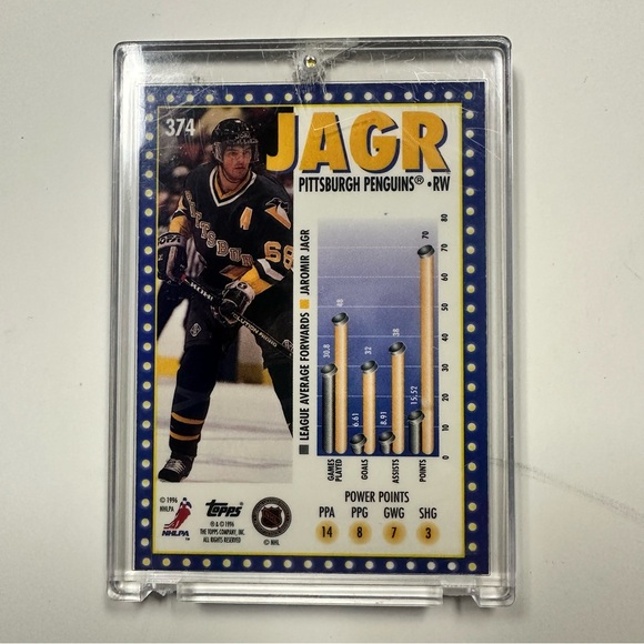 1995-96 Topps Marquee Men Power Boosters - Picture 2 of 2